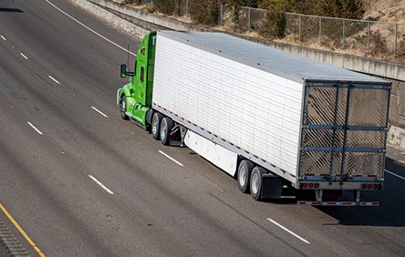 close up image of the front of a large truck